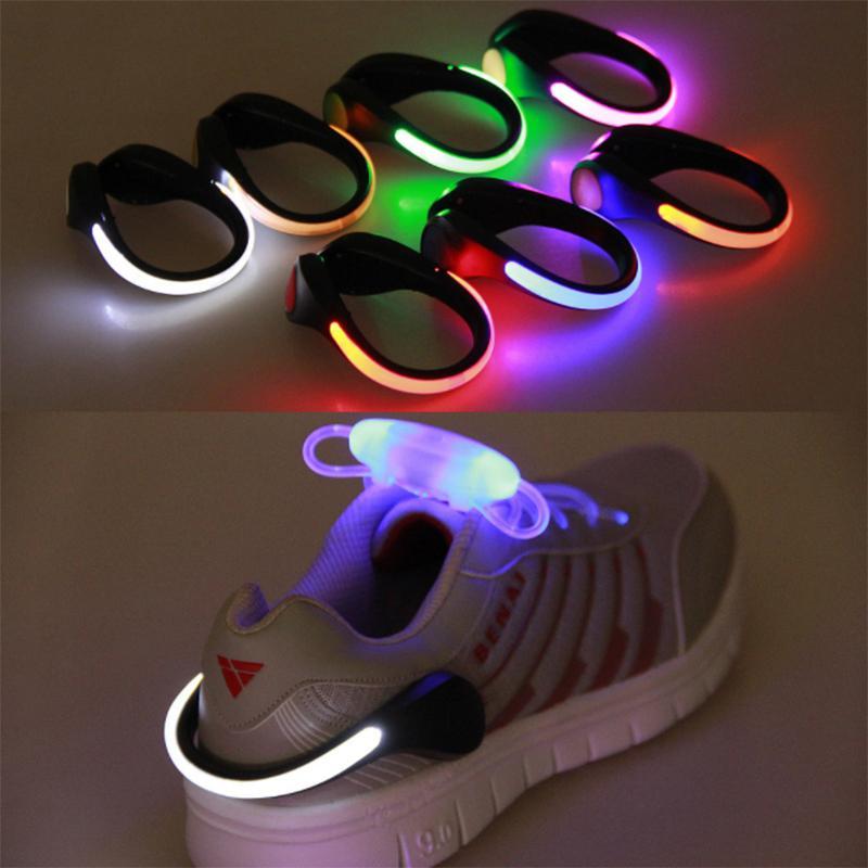 LED-Blinklicht Schuhclip