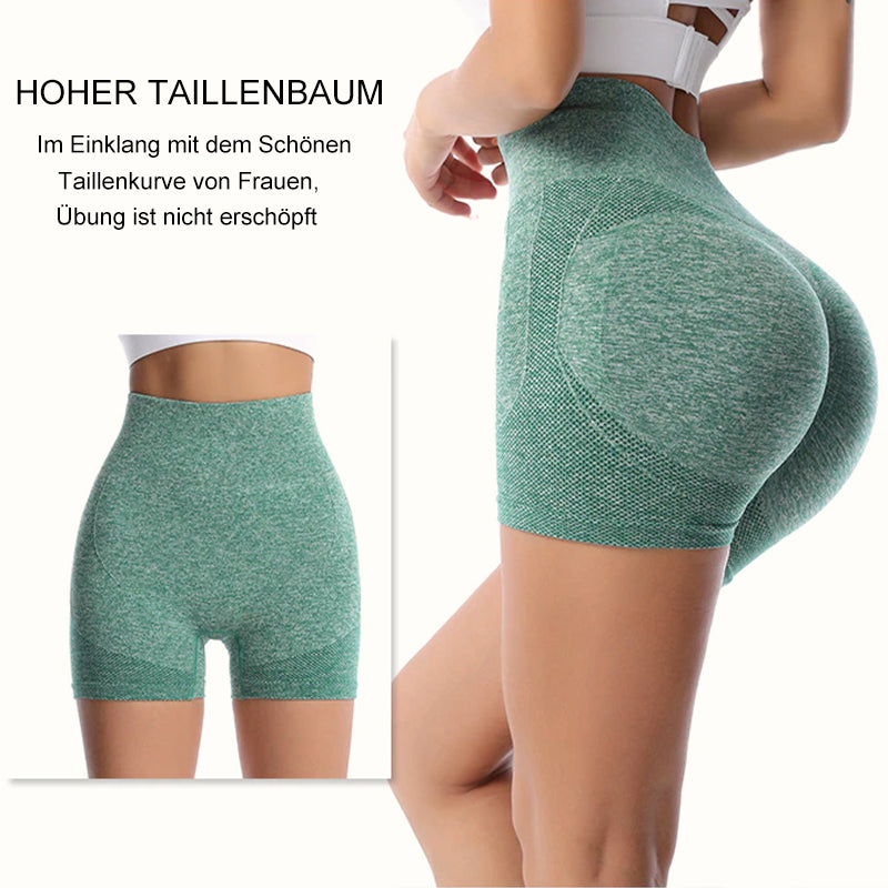 Nahtlose sportliche Butt Lift Gym Shorts