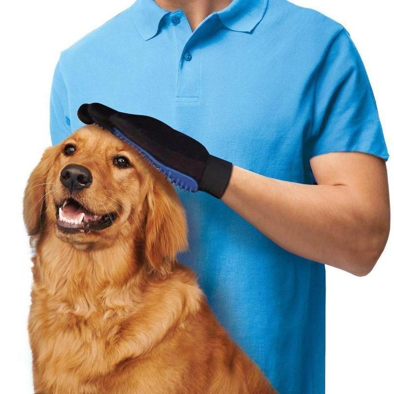 Bequee Hochwertiger Fellpflege-Handschuh für Hund & Katze - hallohaus