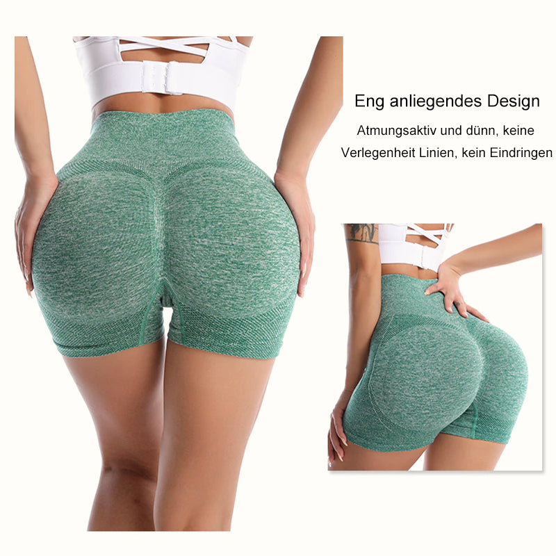 Nahtlose sportliche Butt Lift Gym Shorts