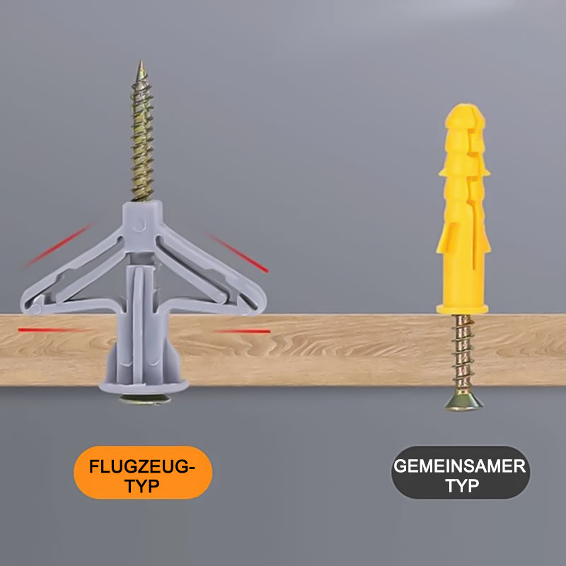 Flugzeug-Spreizdübelschraube