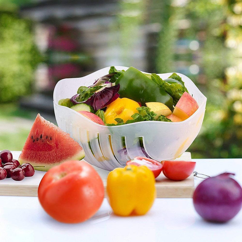 Salatschüssel, Salat in 60 Sekunden, Grün