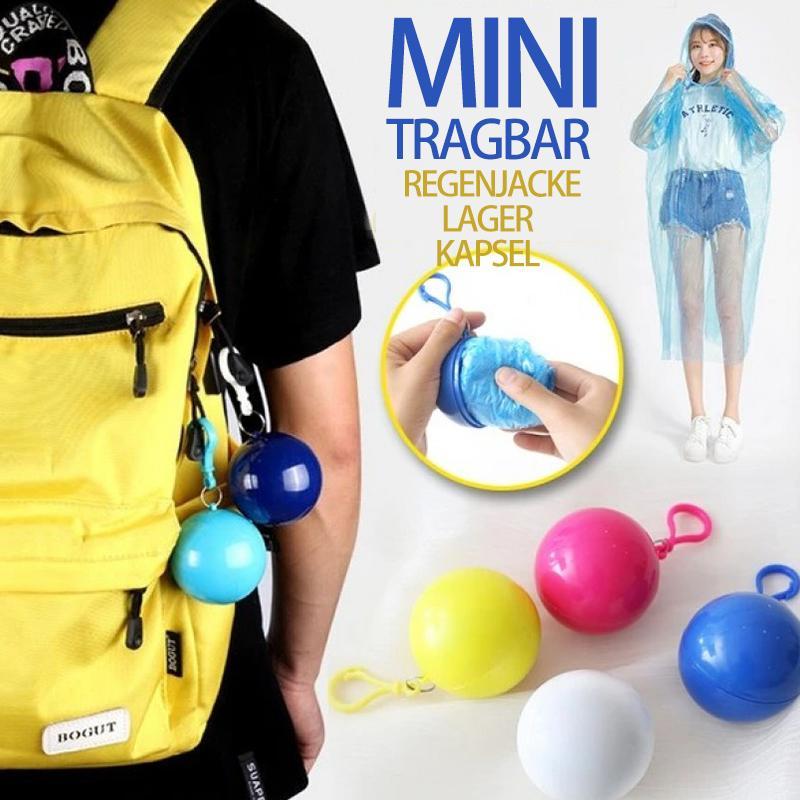 Mini tragbarer Regenmantelball