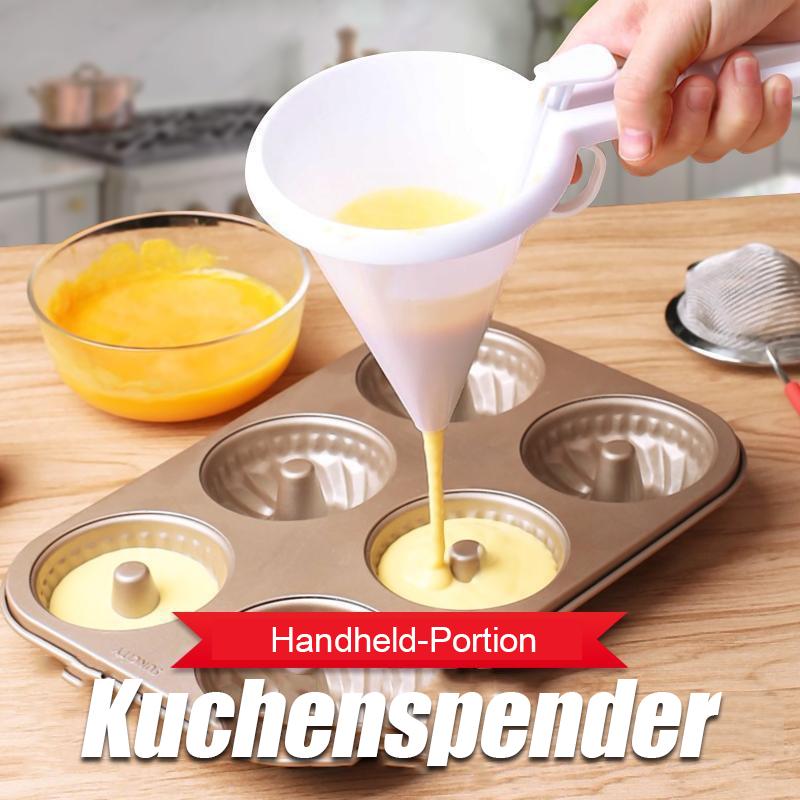 Handheld Portionsbecher Kuchenspender 2 Stück (kaufen Sie eins, erhalten Sie eines kostenlos)