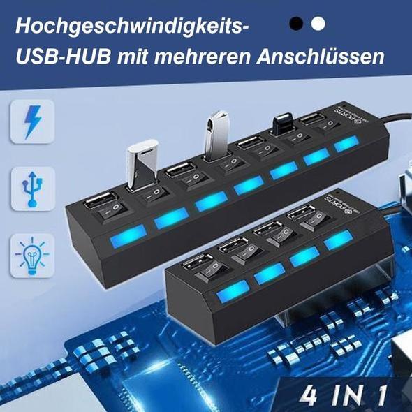 Hochgeschwindigkeits-USB-Hub mit mehreren Anschlüssen