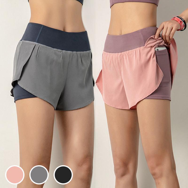 Damen kurze Sport-Fitness-Shorts