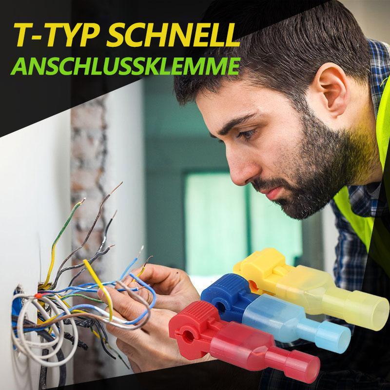 T-Typ-Schnellanschlussklemme (120 STÜCK)