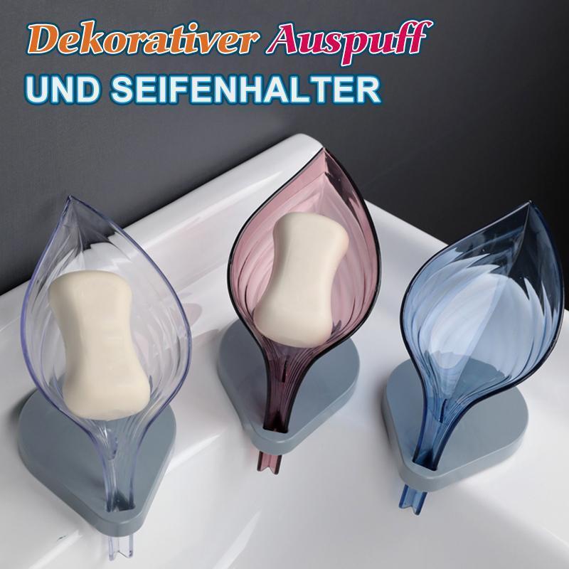 Dekorativer Auspuff und Seifenhalter