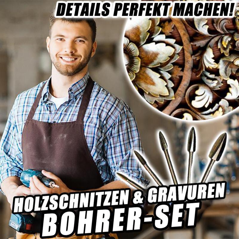 Holzschnitzerei & Gravur Bohrer Set