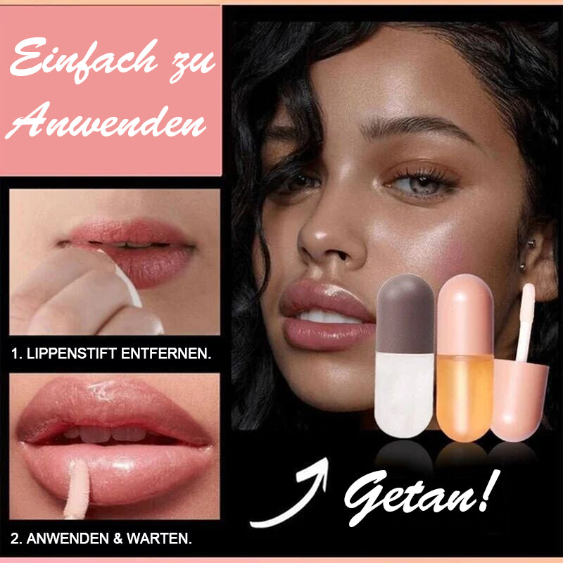 Makelloses Lip Plump & Care Serum für den ganzen Tag