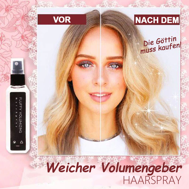 Flauschiges, voluminöses Haarspray