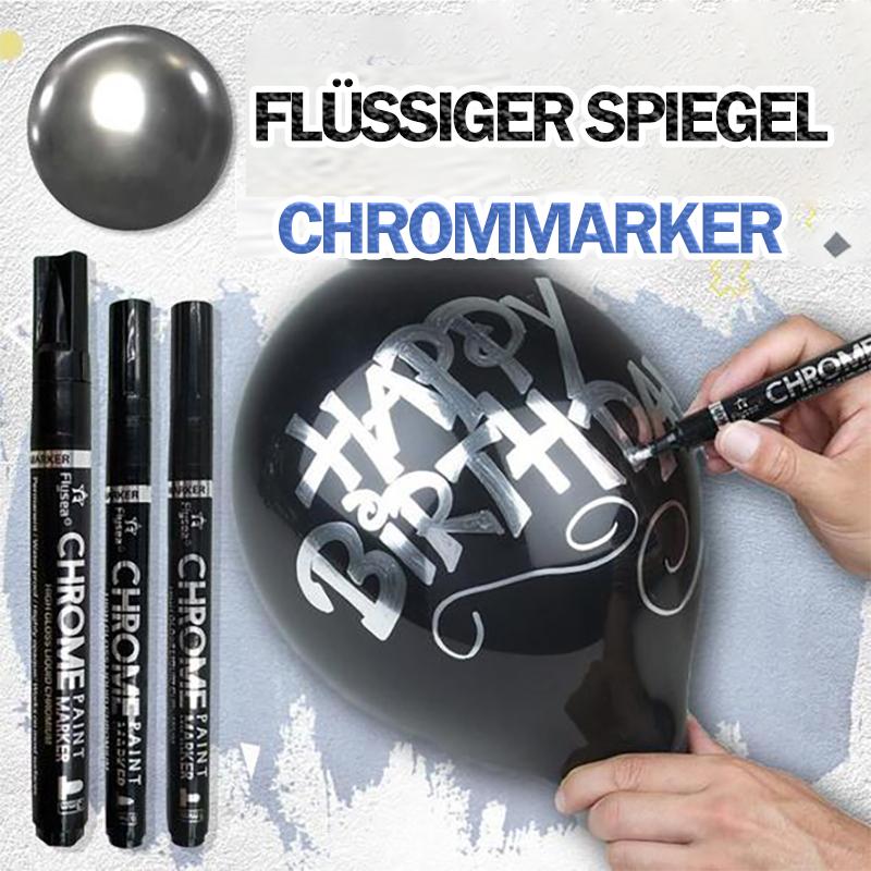 Flüssiger Spiegelchrommarker