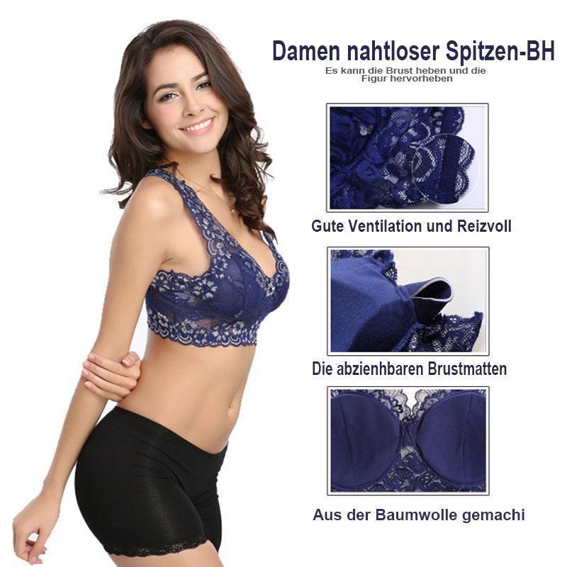 Damen nahtloser Spitzen-BH