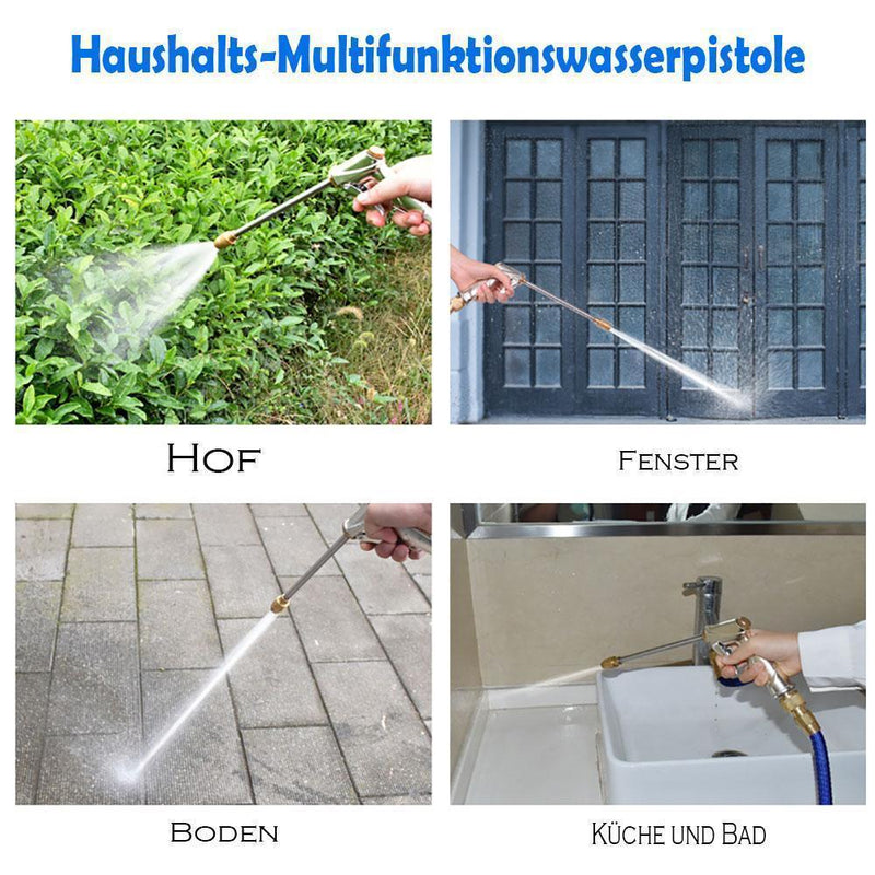 Hochdruck-Autowäsche Wasserpistole set（mit einer Schaumflasche）