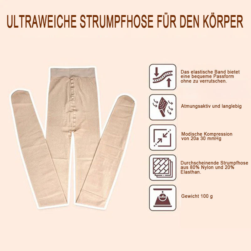 Unverwüstliche Strumpfhose, die den Körper formt