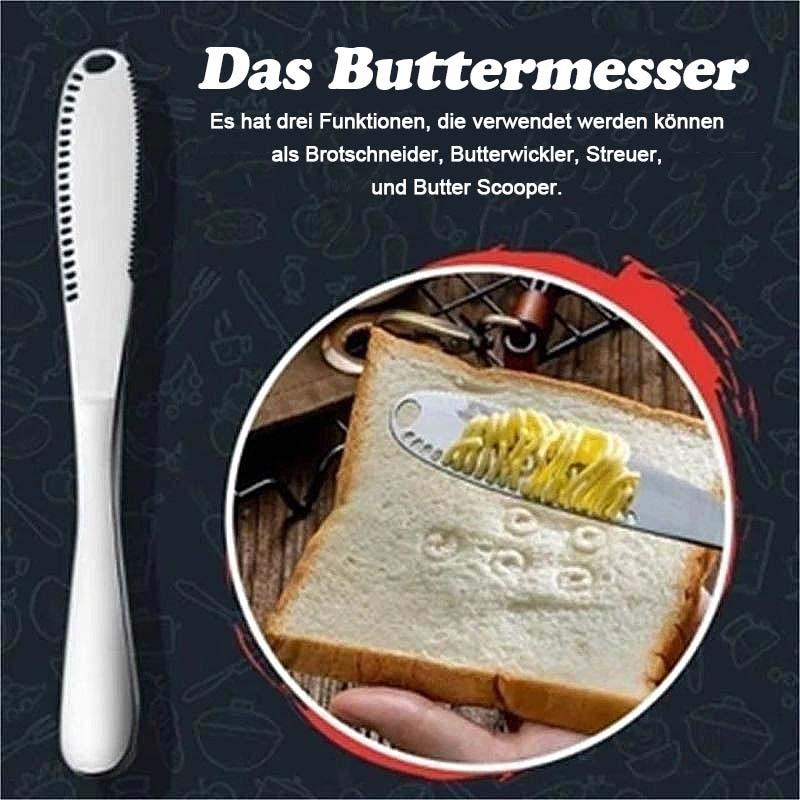 3 in 1 Küchen-Edelstahl-Butterverteiler