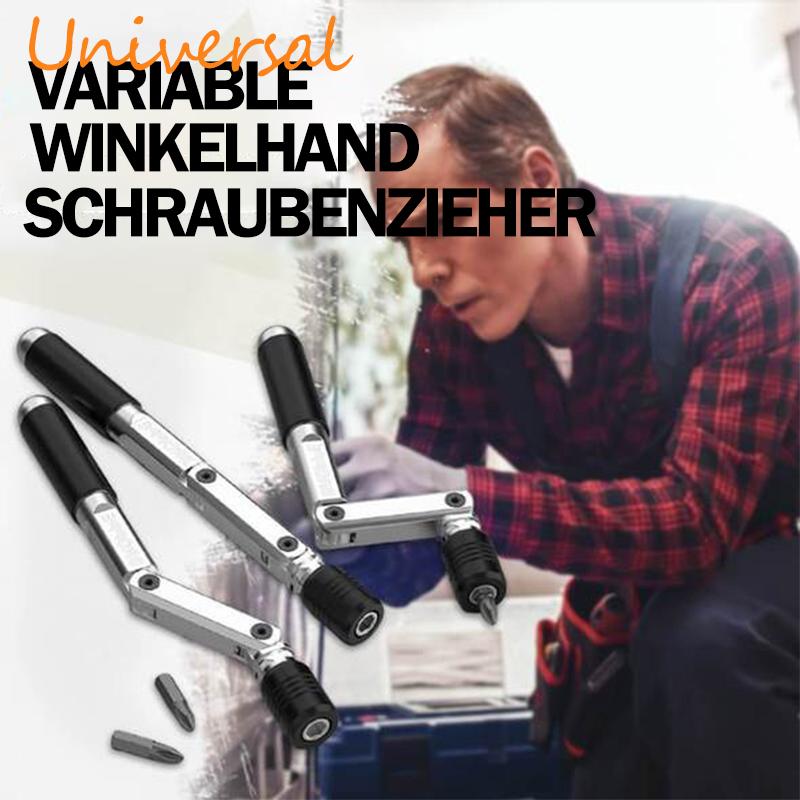 Universal-Schraubendreher mit variablem Winkel