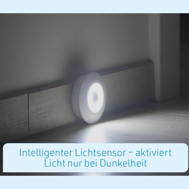 LED-Decken- und Wandleuchte mit Bewegungs- & Lichtsensor