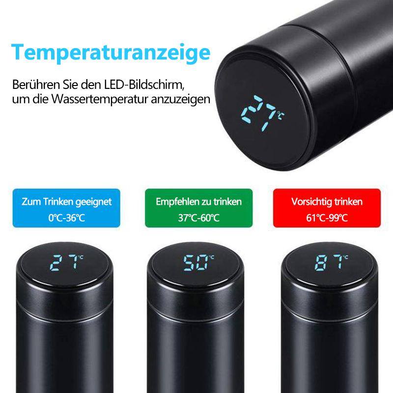 Isolierbecher Mit Temperaturanzeige