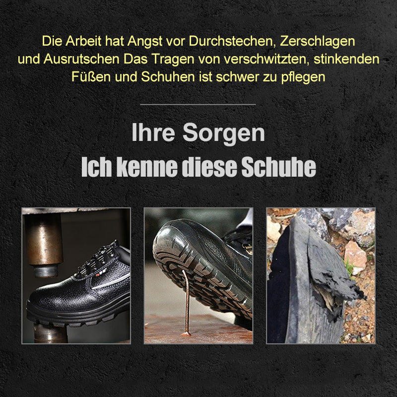 Pannensichere, Rutschfeste Herrenschuhe