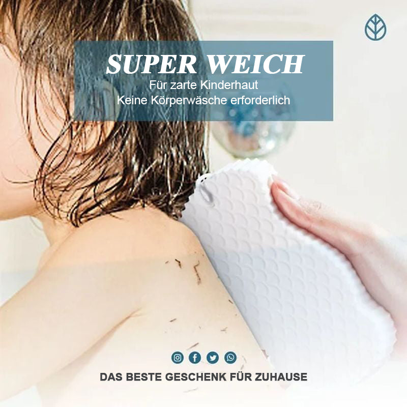 Super weicher Peeling-Badeschwamm