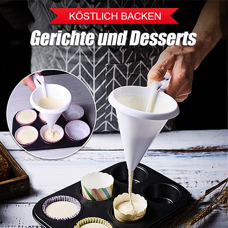 Handheld Portionsbecher Kuchenspender 2 Stück (kaufen Sie eins, erhalten Sie eines kostenlos)