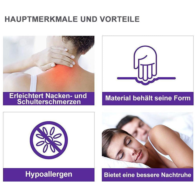 Side Sleeper U-Form Kopfstütze Seitenschläferkissen, Anti-Schnarch-Kissen