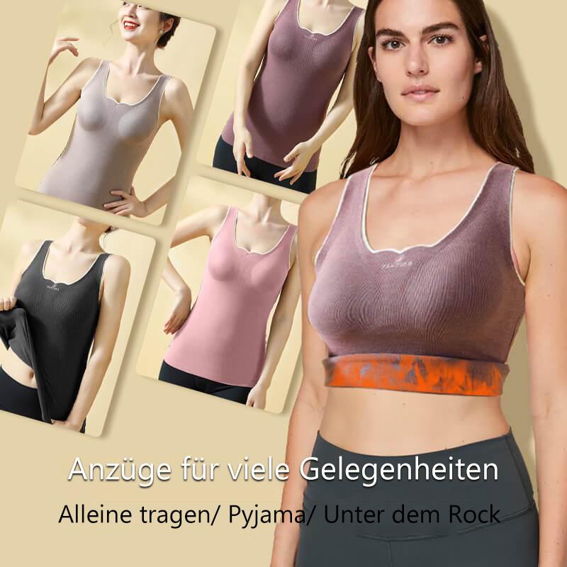 Nahtlose Slim Unterwäsche Weste aus Fleece