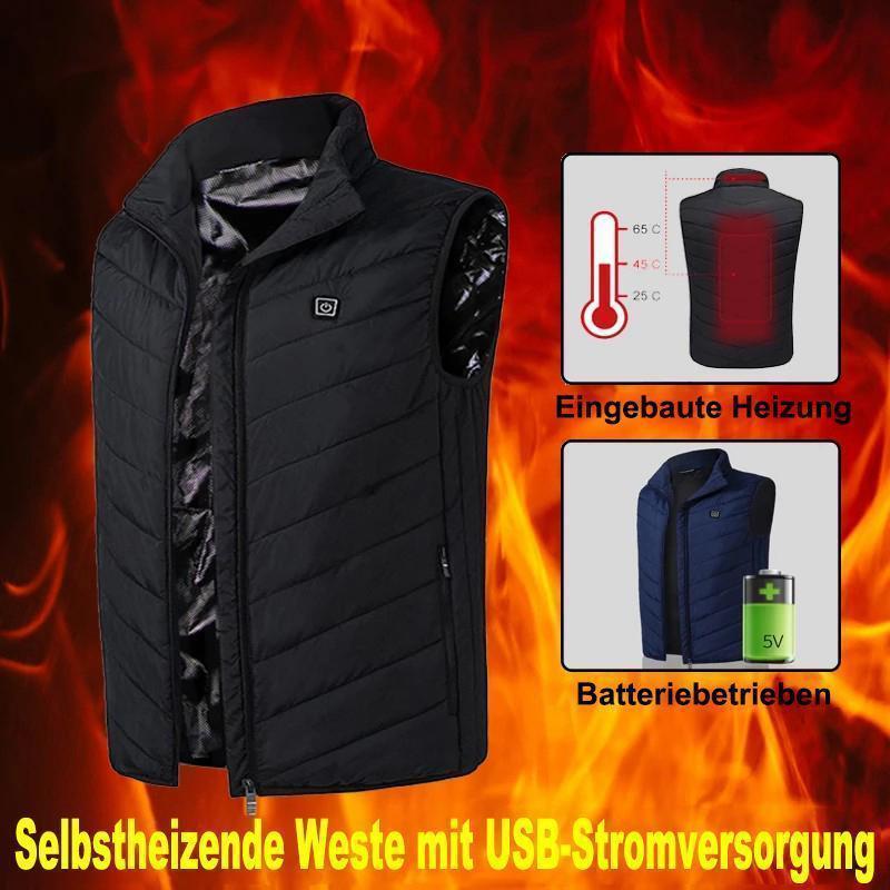 Beheizte Jacke, Winter Warm, USB Aufgeladen