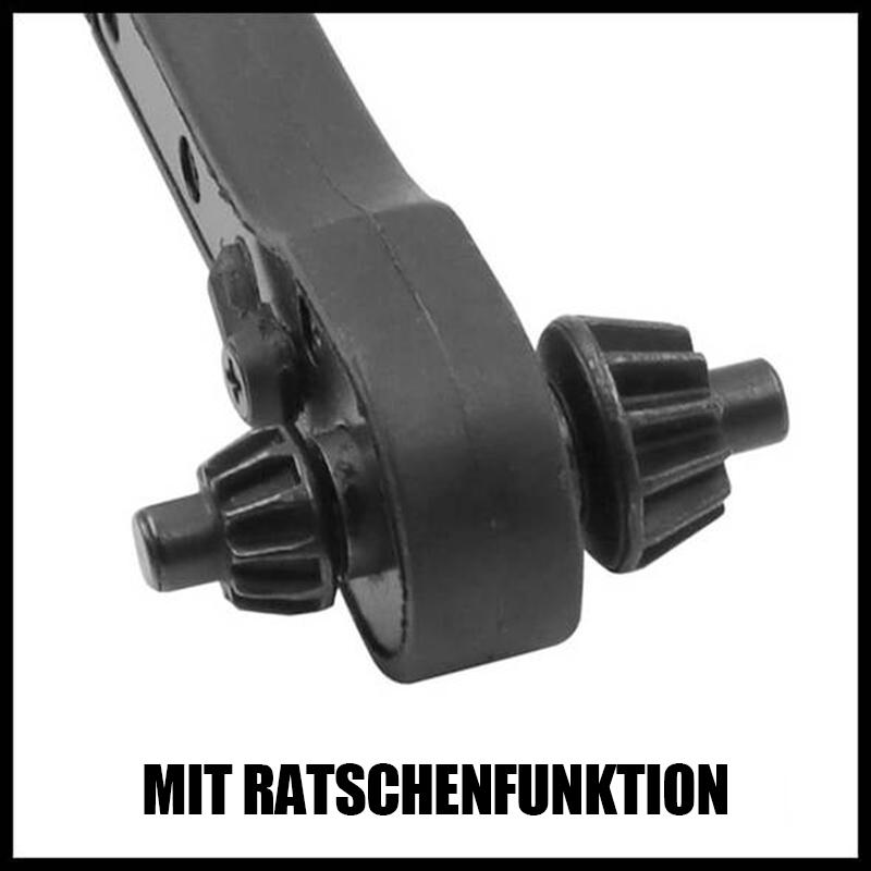 2 in 1 Bohrfutter-Ratschenschlüssel