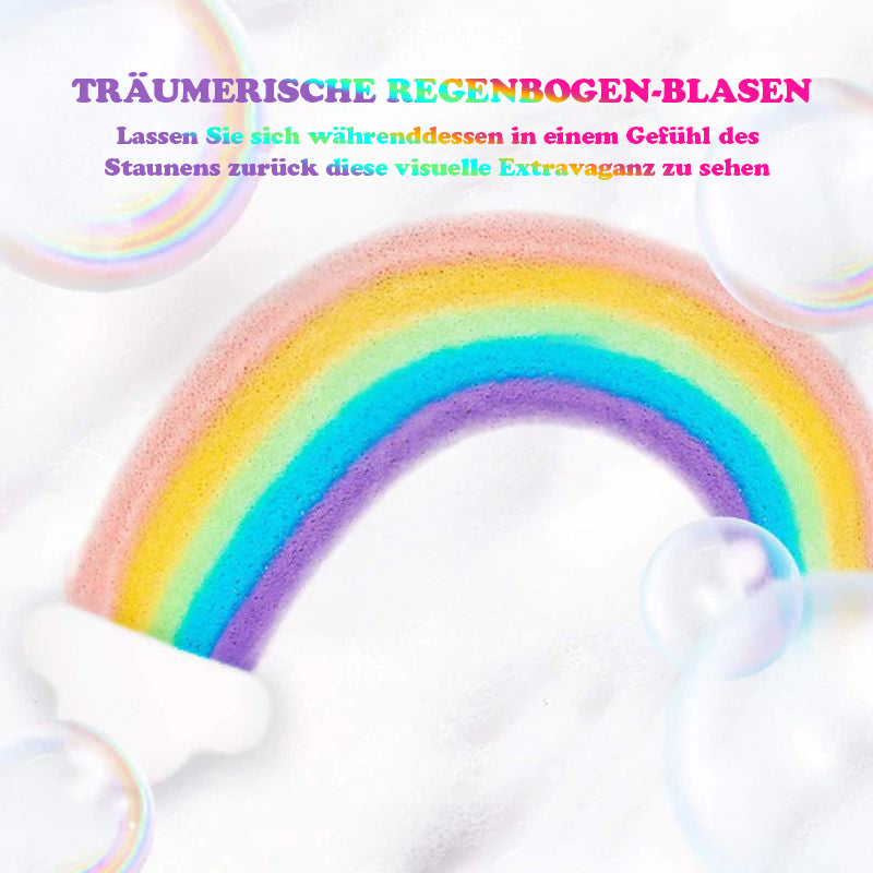 Kokosnuss Regenbogen Badebombe