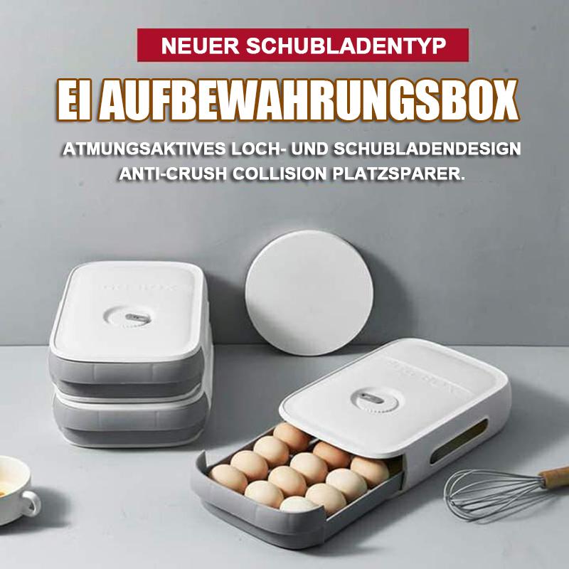 Neue Schubladen-Eieraufbewahrungsbox