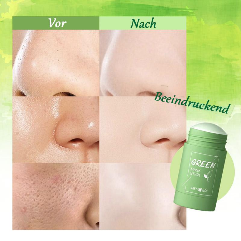 Grüntee reinigende Ton-Stick-Maske