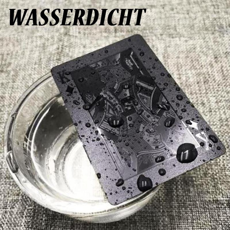 Wasserdichte Spielkarten Mit Schwarzen Diamanten