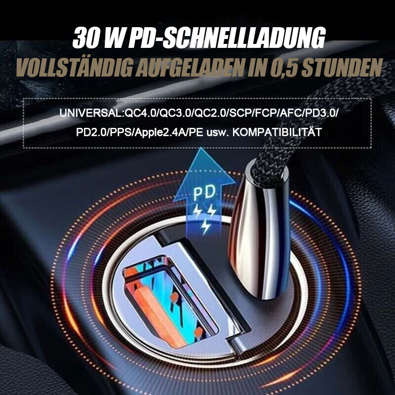 30Ｗ Schnelles Autoladegerät