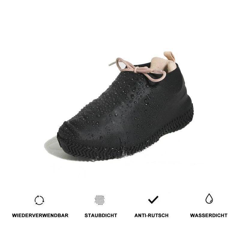 Unisex Wasserdichte Silikon Überschuhe, ein Paar