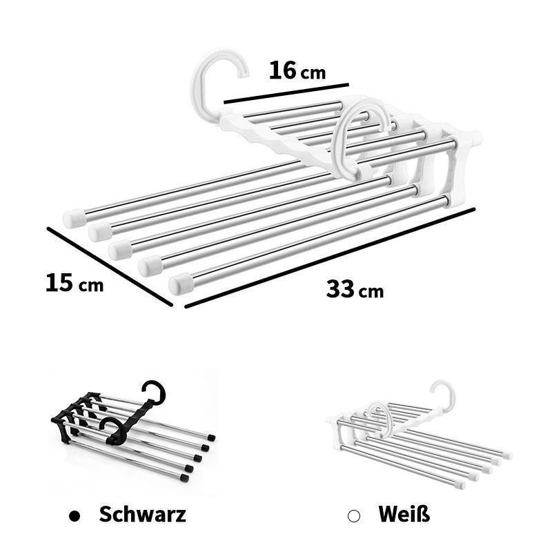 Edelstahl Hosenbügel Mehrzweck Kleiderbügel