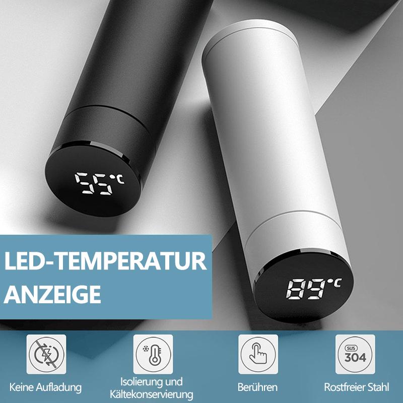 Isolierbecher Mit Temperaturanzeige