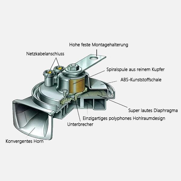 300DB ZUGHORN FÜR AUTOS