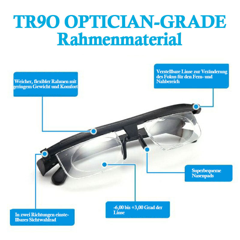 Deutsche Autofokus-Brille