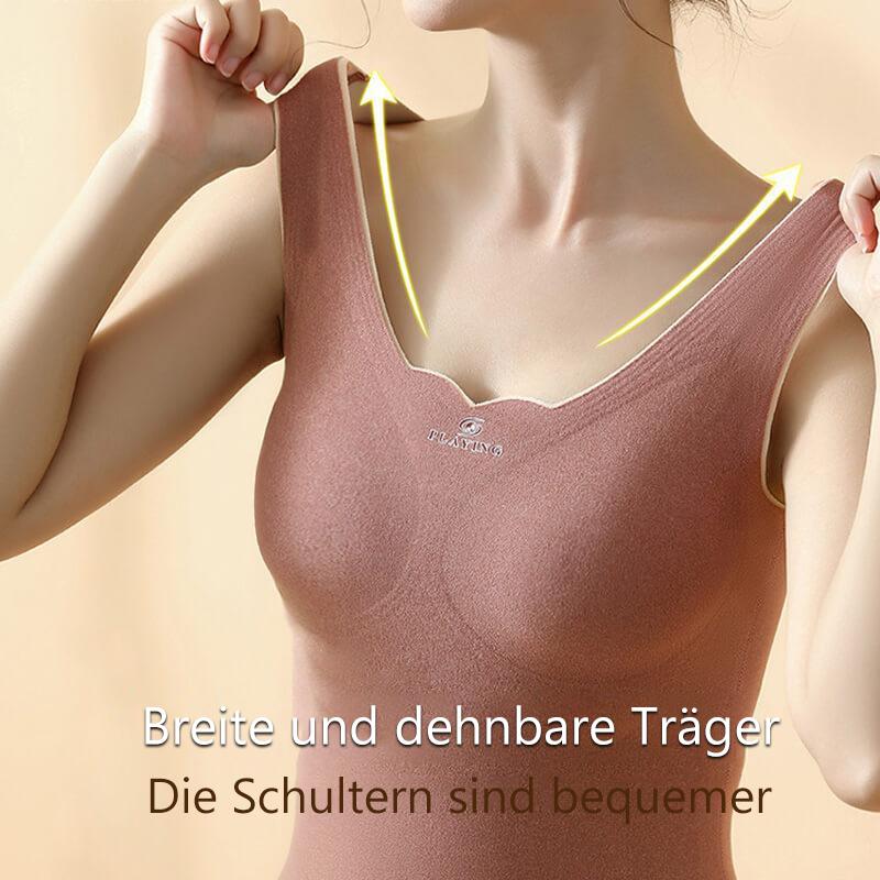 Nahtlose Slim Unterwäsche Weste aus Fleece