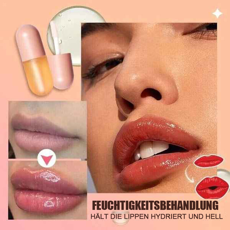 Makelloses Lip Plump & Care Serum für den ganzen Tag