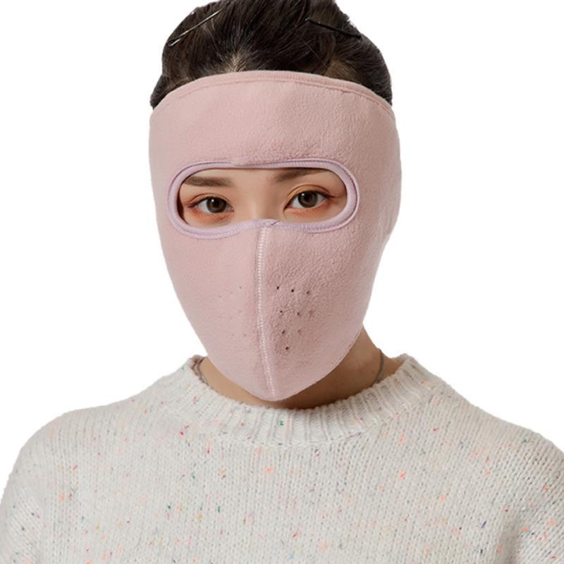 Warme Fleece-Maske