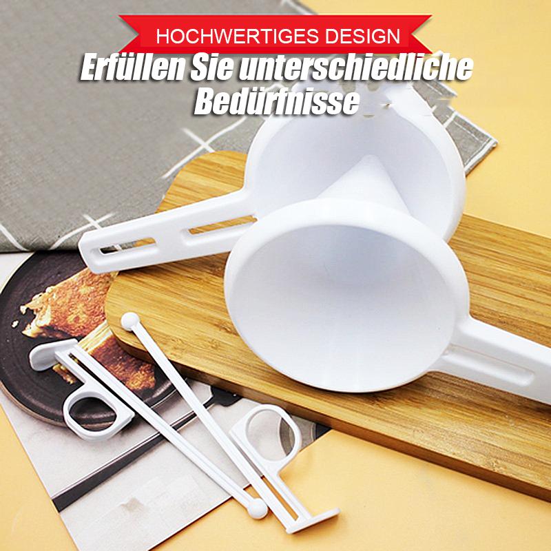 Handheld Portionsbecher Kuchenspender 2 Stück (kaufen Sie eins, erhalten Sie eines kostenlos)