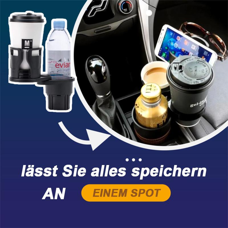 Allzweck-Getränkehalter und Organizer fürs Auto