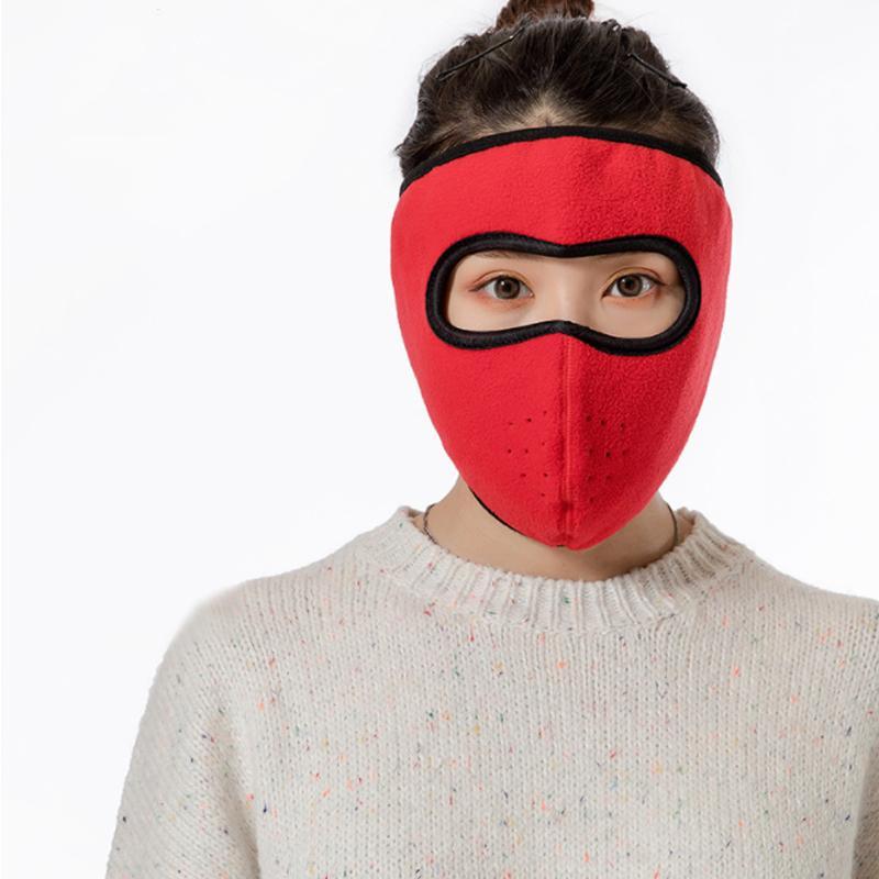 Warme Fleece-Maske