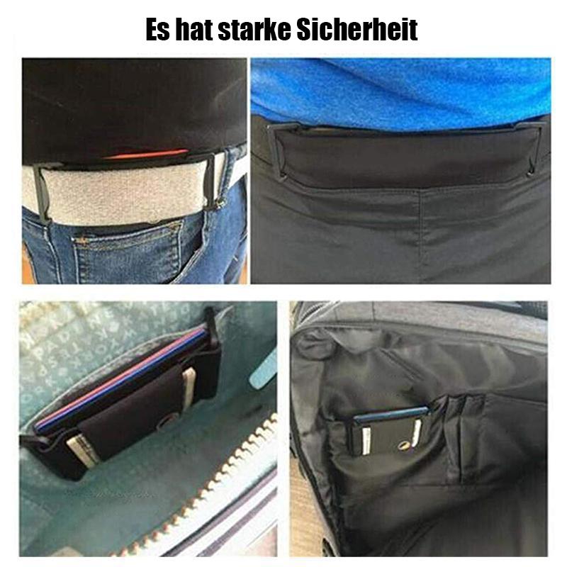 Unsichtbare Mini-Gürtel-Brieftasche