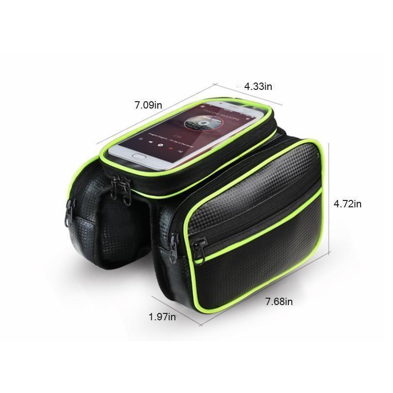 Cycling cell phone bag