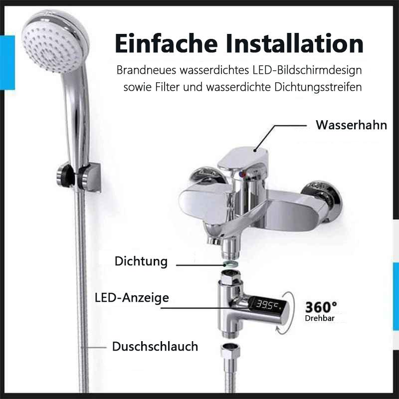 LED elektronischer Wassertemperaturmesser