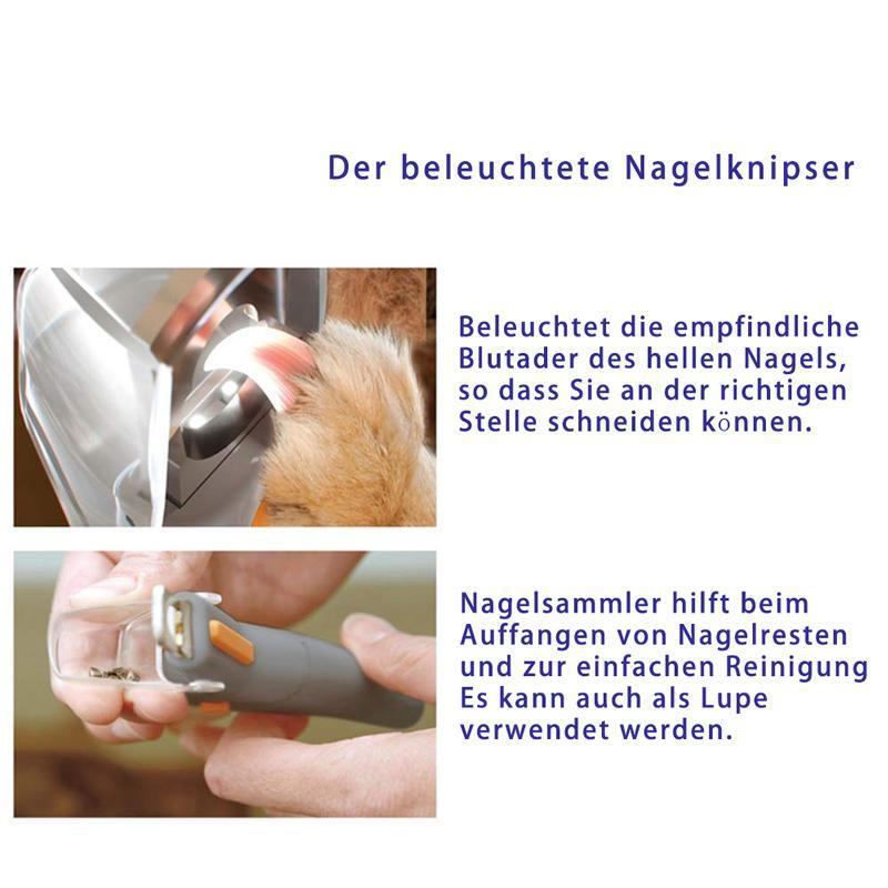 Der beleuchtete Nagelknipser